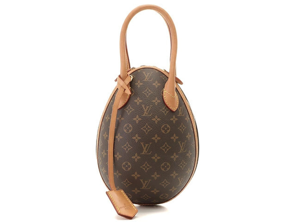 LOUIS VUITTON 2way Shoulder Bag Egg Monogram AH